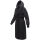 Marikoo Tjadee Damen Winter Wickelmantel N016 Schwarz-Größe XS - Gr. 34