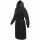 Marikoo Tjadee Damen Winter Wickelmantel N016 Schwarz-Größe M - Gr. 38