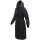 Marikoo Tjadee Damen Winter Wickelmantel N016 Schwarz-Größe XL - Gr. 42