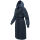 Marikoo Tjadee Damen Winter Wickelmantel N016 Navy-Größe S - Gr. 36