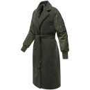 Marikoo Tjadee Damen Winter Wickelmantel N016 Dark Olive-Größe XS - Gr. 34