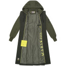 Marikoo Tjadee Damen Winter Wickelmantel N016 Dark Olive-Größe XS - Gr. 34