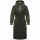 Marikoo Tjadee Damen Winter Wickelmantel N016 Dark Olive-Größe XS - Gr. 34