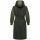 Marikoo Tjadee Damen Winter Wickelmantel N016 Dark Olive-Größe XS - Gr. 34