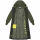 Marikoo Tjadee Damen Winter Wickelmantel N016 Dark Olive-Größe XS - Gr. 34