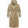 Marikoo Tjadee Damen Winter Wickelmantel N016 Sand Beige-Größe XS - Gr. 34