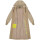 Marikoo Tjadee Damen Winter Wickelmantel N016 Sand Beige-Größe XS - Gr. 34