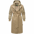Marikoo Tjadee Damen Winter Wickelmantel N016 Sand...