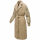 Marikoo Tjadee Damen Winter Wickelmantel N016 Sand Beige-Größe M - Gr. 38