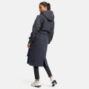 Marikoo Tjadee Damen Winter Wickelmantel N016 Anthrazit-Größe M - Gr. 38