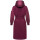 Marikoo Tjadee Damen Winter Wickelmantel N016 Wine-Größe XS - Gr. 34