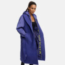Marikoo Tjadee Damen Winter Wickelmantel N016 Blue Violet-Größe S - Gr. 36