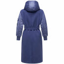 Marikoo Tjadee Damen Winter Wickelmantel N016 Blue Violet-Größe S - Gr. 36