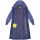 Marikoo Tjadee Damen Winter Wickelmantel N016 Blue Violet-Größe S - Gr. 36