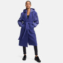 Marikoo Tjadee Damen Winter Wickelmantel N016 Blue...