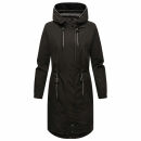 Marikoo Megumii Damen Übergangsjacke N017 Schwarz Größe XXL - Gr. 44