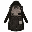 Marikoo Megumii Damen Übergangsjacke N017 Schwarz Größe XXL - Gr. 44