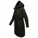 Marikoo Megumii Damen Übergangsjacke N017 Schwarz Größe XXXXL - Gr. 48