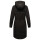 Marikoo Megumii Damen Übergangsjacke N017 Schwarz Größe XXXXL - Gr. 48