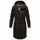 Marikoo Megumii Damen Übergangsjacke N017 Schwarz Größe XXXXXL - Gr. 50