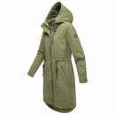 Marikoo Megumii Damen Übergangsjacke N017 Olive Größe L - Gr. 40