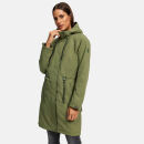 Marikoo Megumii Damen Übergangsjacke N017 Olive Größe XXXXXXL - Gr. 52