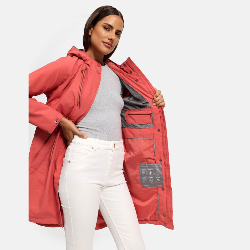 Marikoo Megumii Damen Übergangsjacke N017 Rouge Größe XS - Gr. 34