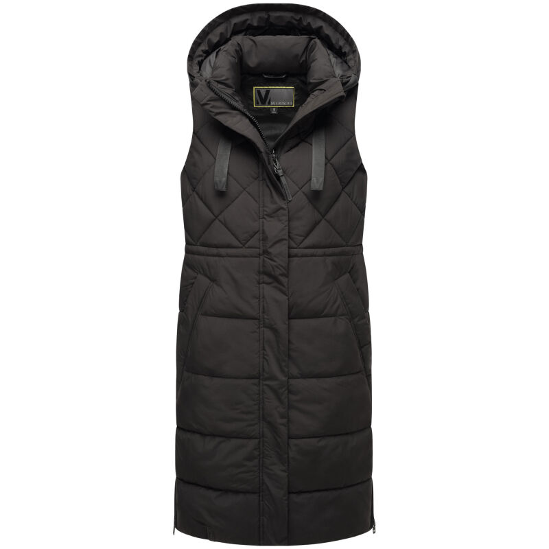 Marikoo Narikaa Damen Winterweste N018 Schwarz Größe XXXL - Gr. 46