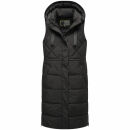 Marikoo Narikaa Damen Winterweste N018 Schwarz Größe XXXL - Gr. 46