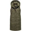 Marikoo Narikaa Damen Winterweste N018 Dark Olive Größe XS - Gr. 34