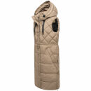 Marikoo Narikaa Damen Winterweste N018 Taupe Grey Größe XS - Gr. 34