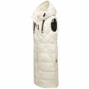 Marikoo Narikaa Damen Winterweste N018 Offwhite Größe XS - Gr. 34