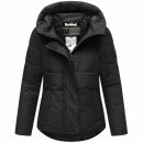 Marikoo Elira Damen Winterjacke N019 Schwarz Größe XS - Gr. 34