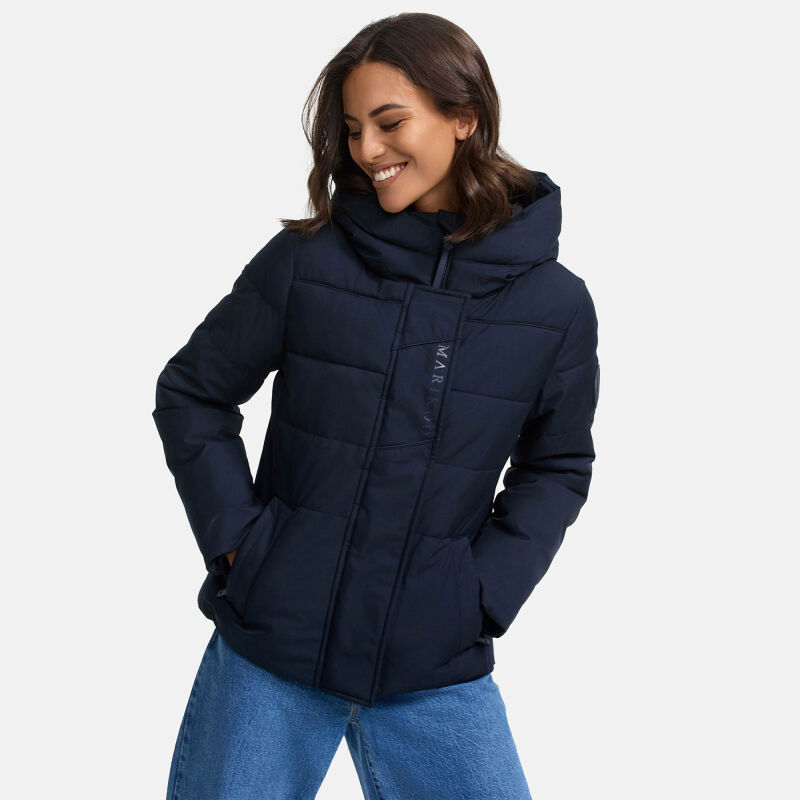 Marikoo Elira Damen Winterjacke N019 Navy Größe XS - Gr. 34