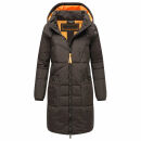Navahoo BliblablubbDamen Winterjacke N021 Schwarz Größe XXXXL - Gr. 48