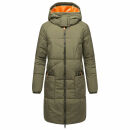 Navahoo BliblablubbDamen Winterjacke N021 Olive Forest Größe XS - Gr. 34