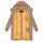 Navahoo BliblablubbDamen Winterjacke N021 Taupe Grey Größe S - Gr. 36