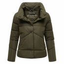 Marikoo Jalliaa Damen Winterjacke N022 Dark Olive Größe M - Gr. 38