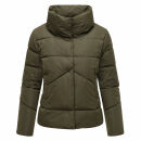 Marikoo Jalliaa Damen Winterjacke N022 Dark Olive Größe M - Gr. 38