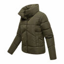Marikoo Jalliaa Damen Winterjacke N022 Dark Olive Größe L - Gr. 40