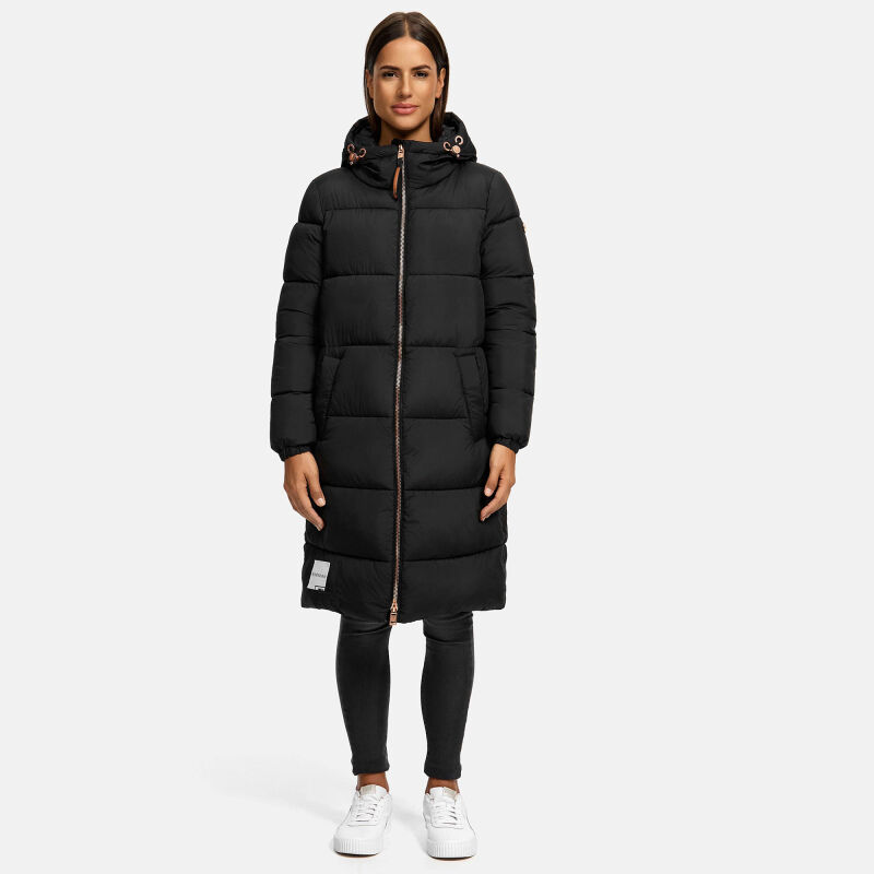 Marikoo Nomadiaa Damen Winterjacke N024 Schwarz Größe S - Gr. 36