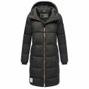 Marikoo Nomadiaa Damen Winterjacke N024 Schwarz Größe XXXL - Gr. 46