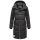 Marikoo Nomadiaa Damen Winterjacke N024 Schwarz Größe XXXL - Gr. 46