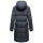 Marikoo Nomadiaa Damen Winterjacke N024 Navy Größe S - Gr. 36