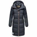 Marikoo Nomadiaa Damen Winterjacke N024 Navy Größe M - Gr. 38
