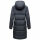 Marikoo Nomadiaa Damen Winterjacke N024 Navy Größe L - Gr. 40