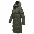 Marikoo Nomadiaa Damen Winterjacke N024 Dark Olive Größe S - Gr. 36