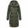 Marikoo Nomadiaa Damen Winterjacke N024 Dark Olive Größe L - Gr. 40