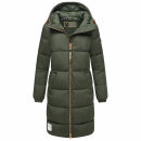 Marikoo Nomadiaa Damen Winterjacke N024 Dark Olive Größe XL - Gr. 42