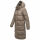 Marikoo Nomadiaa Damen Winterjacke N024 Stone Brown Größe L - Gr. 40